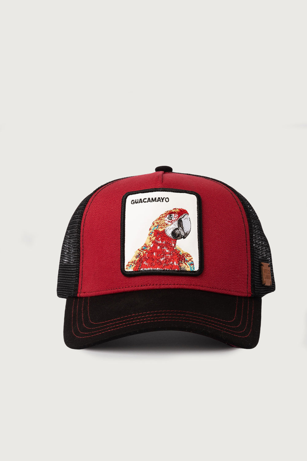 Gorra Guacamayo Algodón Orgánico Rojo